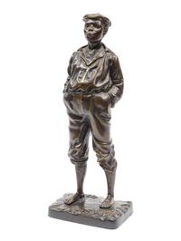 A French Patinated Bronze Figure After Moreau