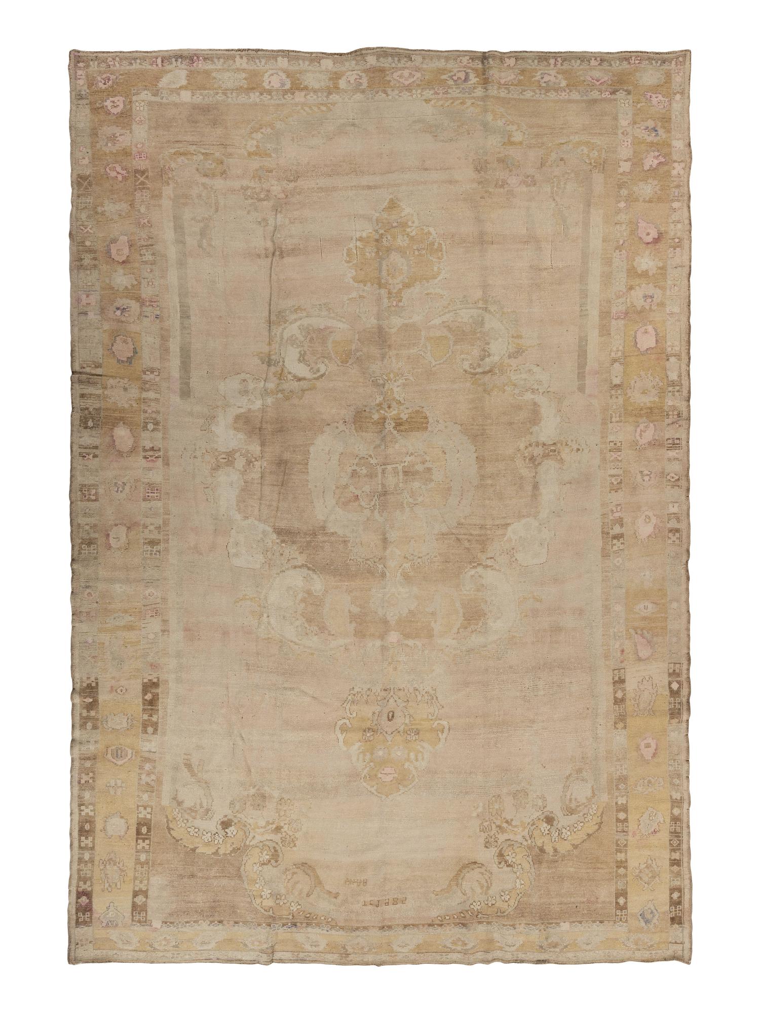 An Oushak Rug