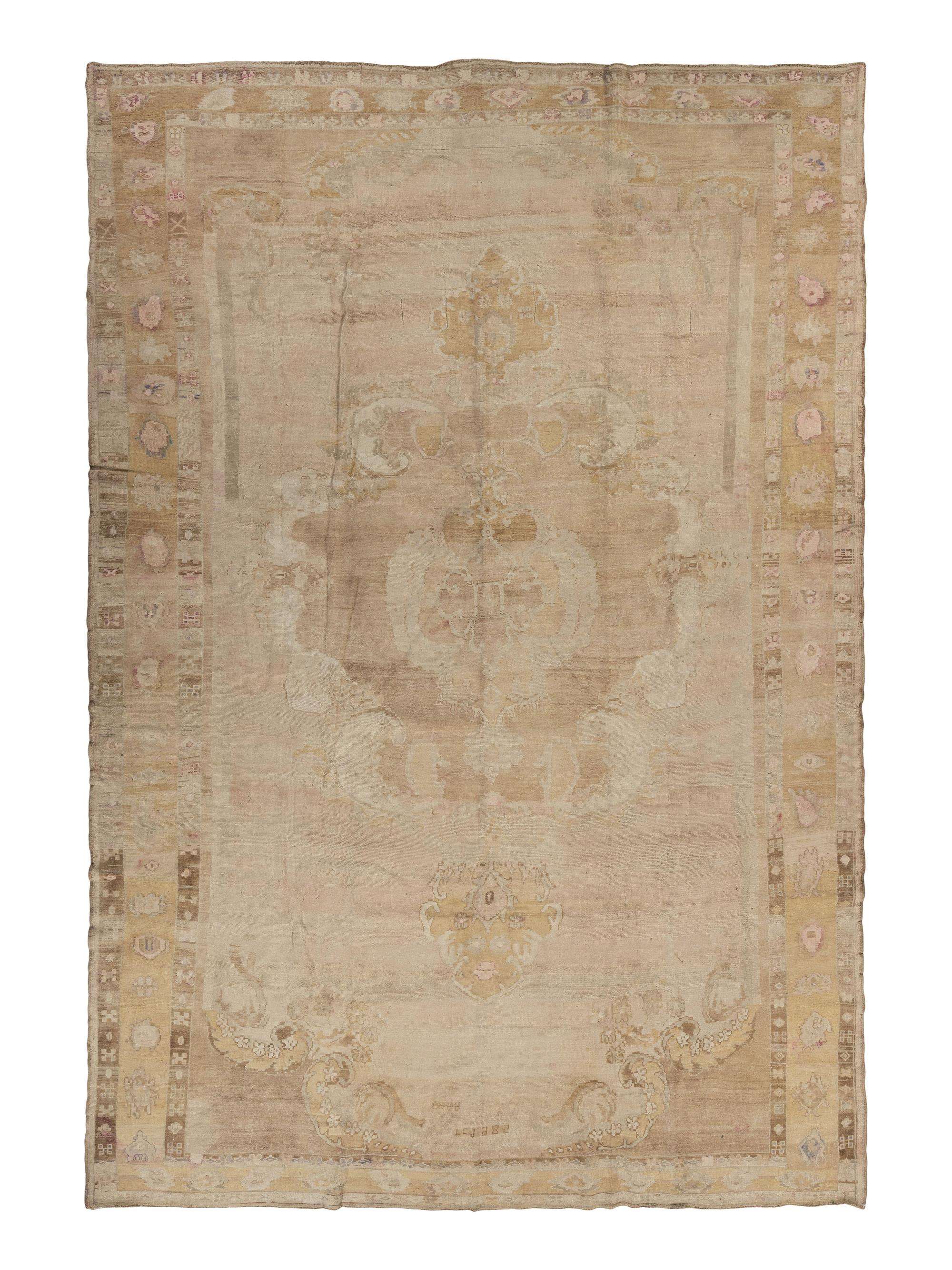 An Oushak Rug