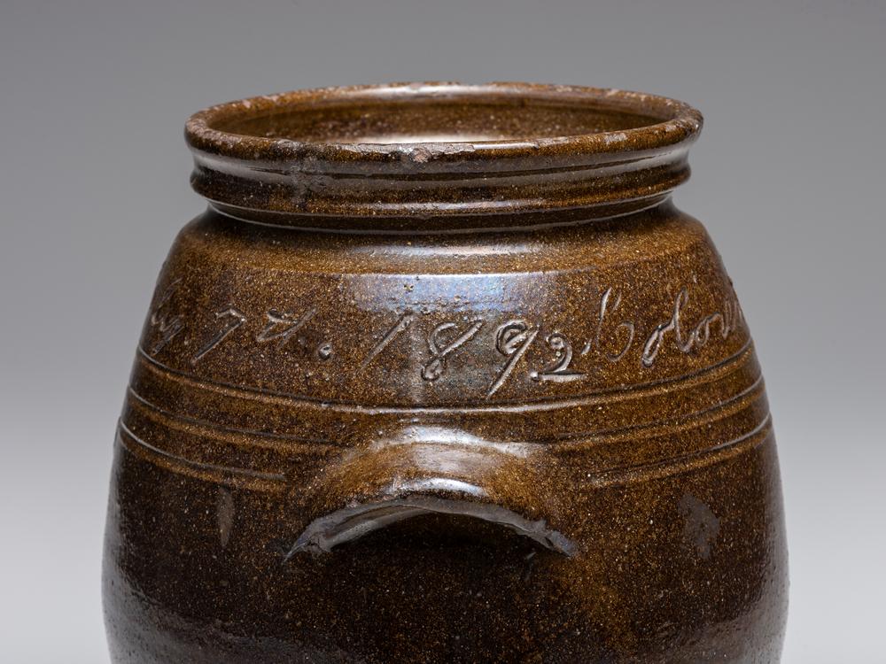 <div><strong>A Rare North or South Carolina “Colored Republicing Club” Stoneware Cooler</strong>&nbsp;</div>