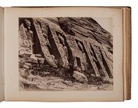 [EARLY PHOTOGRAPHY]. Album containing 96 photographs of Egypt, incl. examples by SEBAH, BONFILS, and BEATO. Ca 1895.