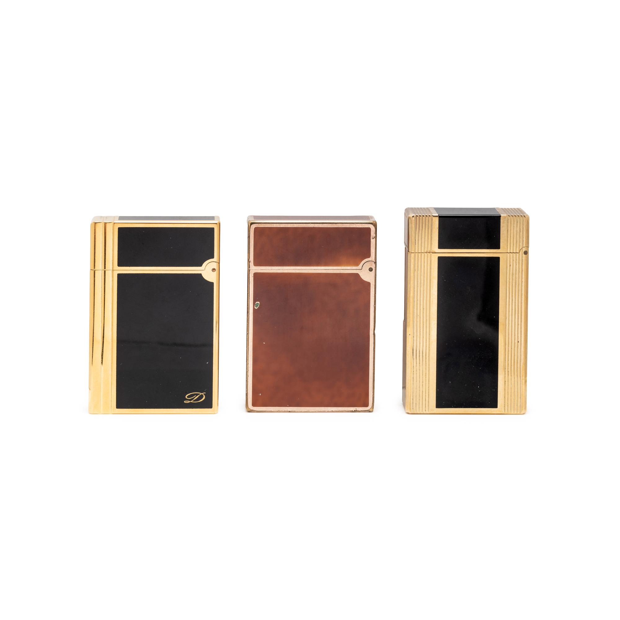 S.T. DUPONT, COLLECTION OF LACQUERED LIGHTERS