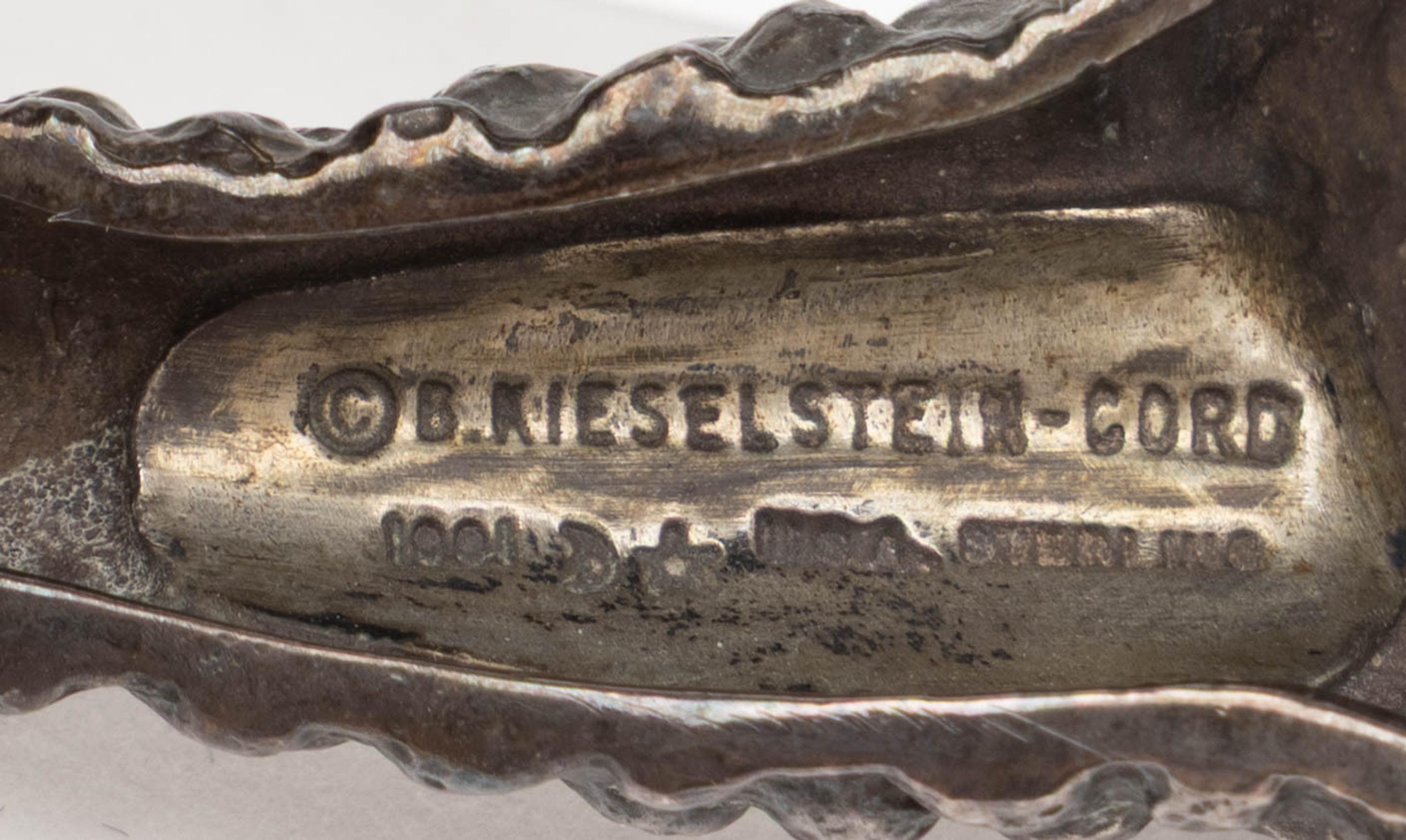 Kieselstein-Cord, Two Belts with Sterling Buckles & an Additional Sterling Buckle