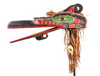 Carved Wood Hok Hok Mask