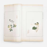 Ten Bamboo Studio Letter Paper 十竹齋箋譜 Rongbaozhai edition ???? published 1952