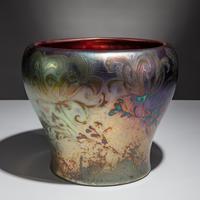 Jacques Sicard (French, 1865–1923) — Iridescent Vase, c. 1905 for Weller Pottery