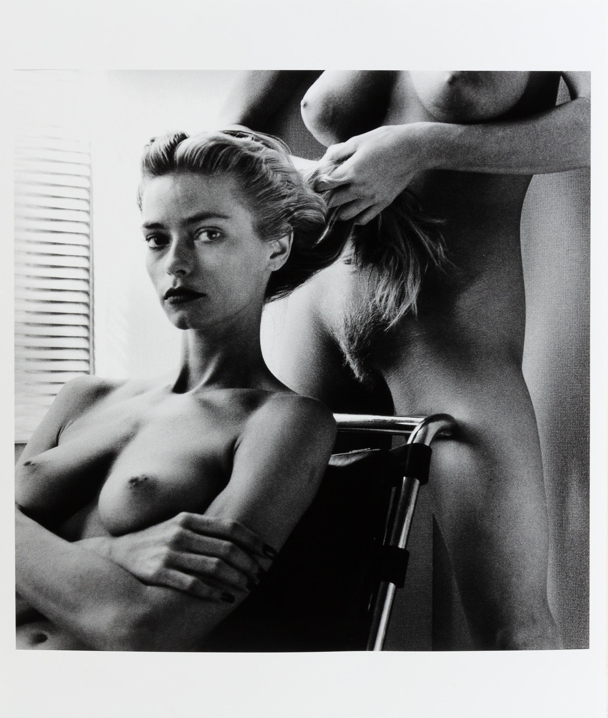 Helmut Newton, (Australian/German, 1920-2004), Two Playmates, 1986