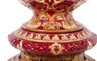 A Continental Porcelain Jardinière