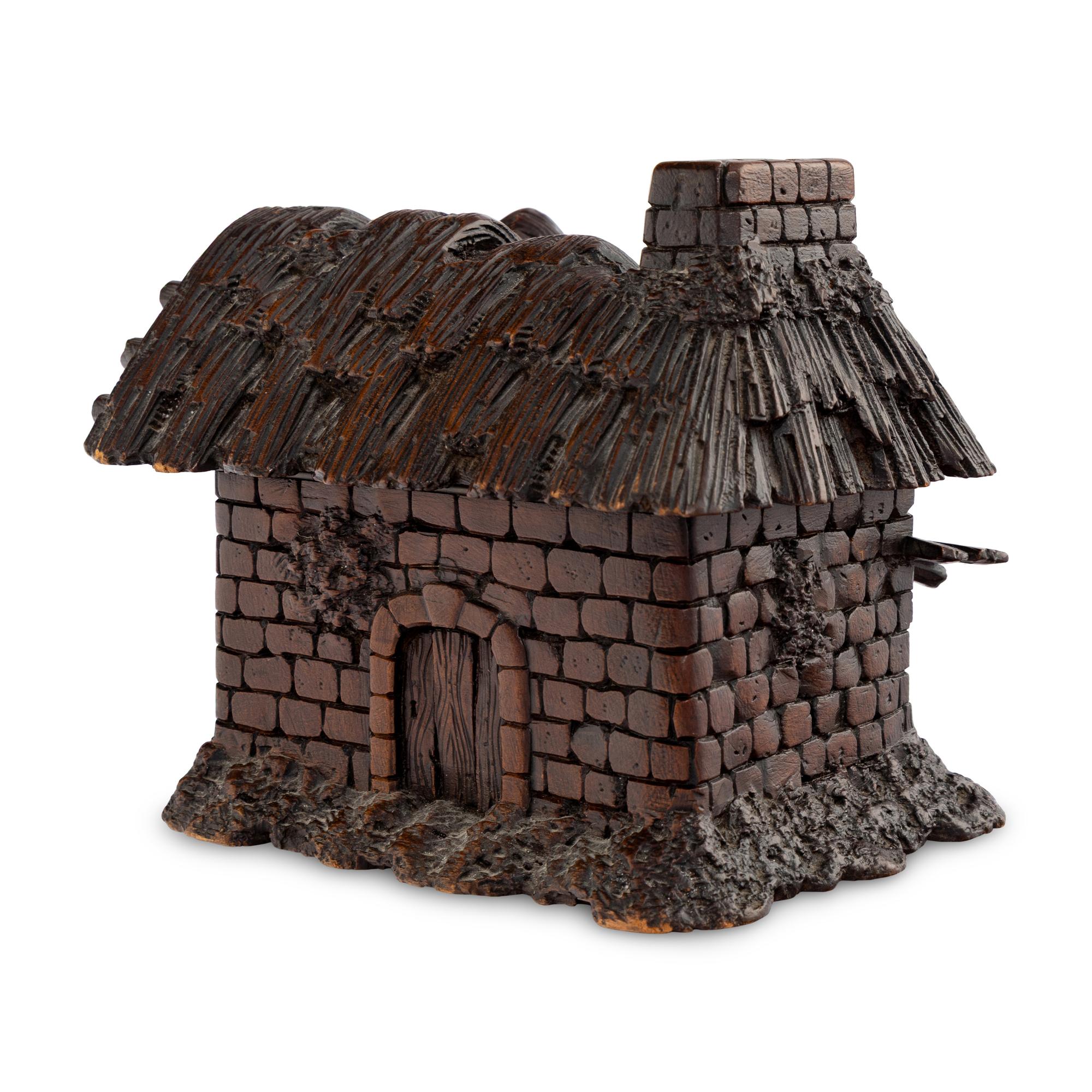 A Black Forest Carved Jewelry Box