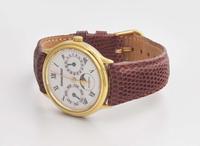 A Men's 18K Yellow Gold Audemars Piguet Moonphase Watch