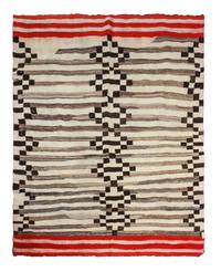 Three Navajo Rugs First: 69 x 54 inches. — CIRCA 1900