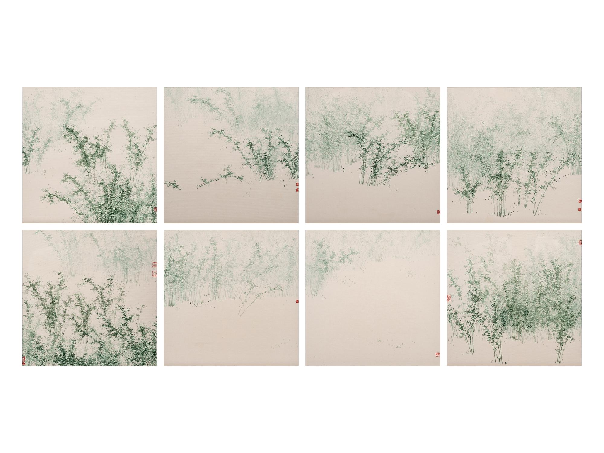 Luxuriant Green (Octaptych)