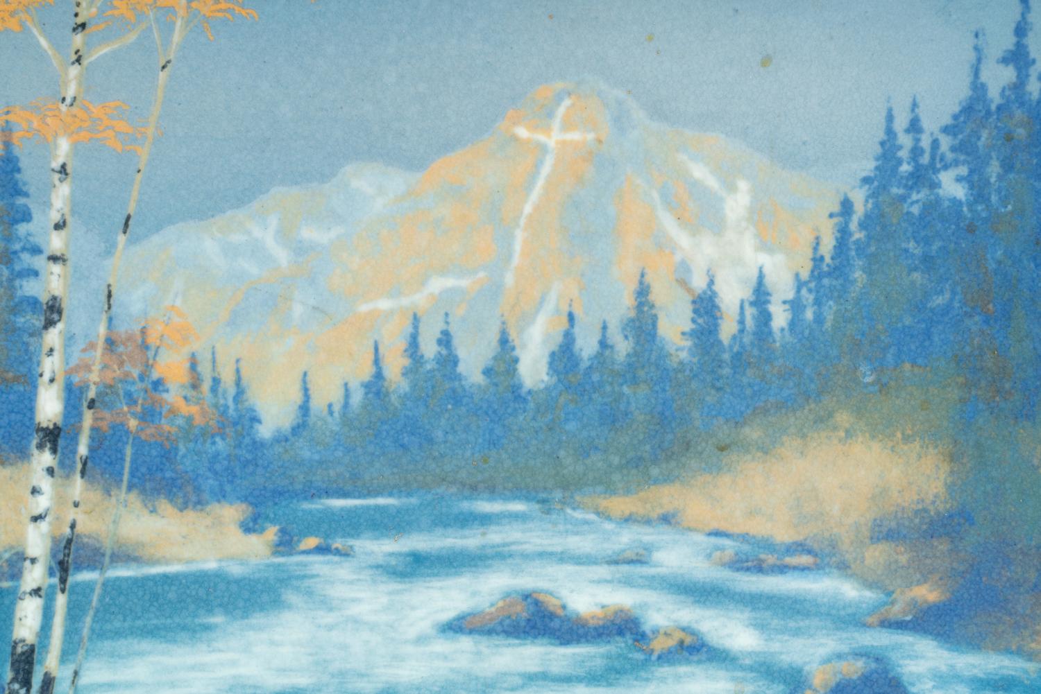 Vellum Landscape Plaque