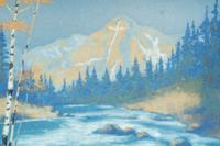 Vellum Landscape Plaque
