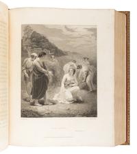 [BIBLE, in English] -- [THE MACKLIN BIBLE]. The Old [and New] Testament, embellished with Engravings, from Pictures and Designs by the Most Eminent English Artists . London: Thomas Bensley for Thomas Macklin, 1800.