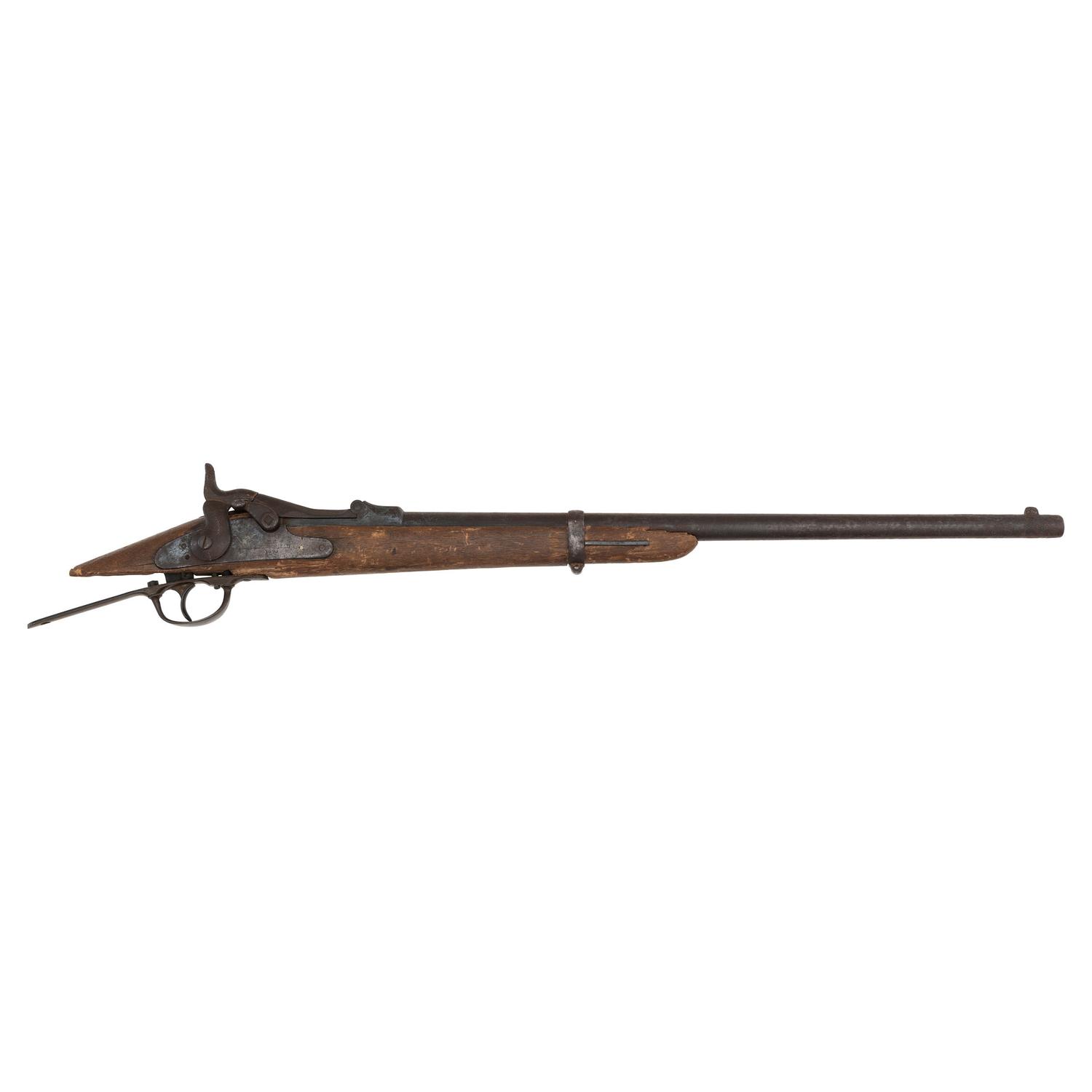 Relic Condition 4-Digit "Custer Era" Springfield Model 1873 Carbine with Broken Stock