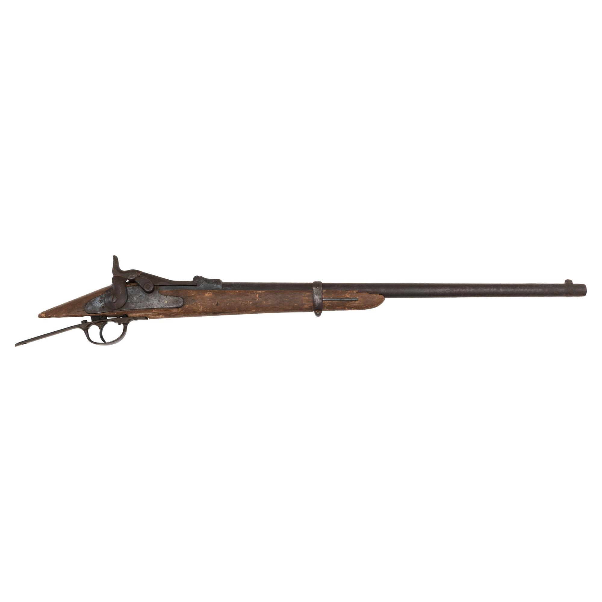 Relic Condition 4-Digit "Custer Era" Springfield Model 1873 Carbine with Broken Stock