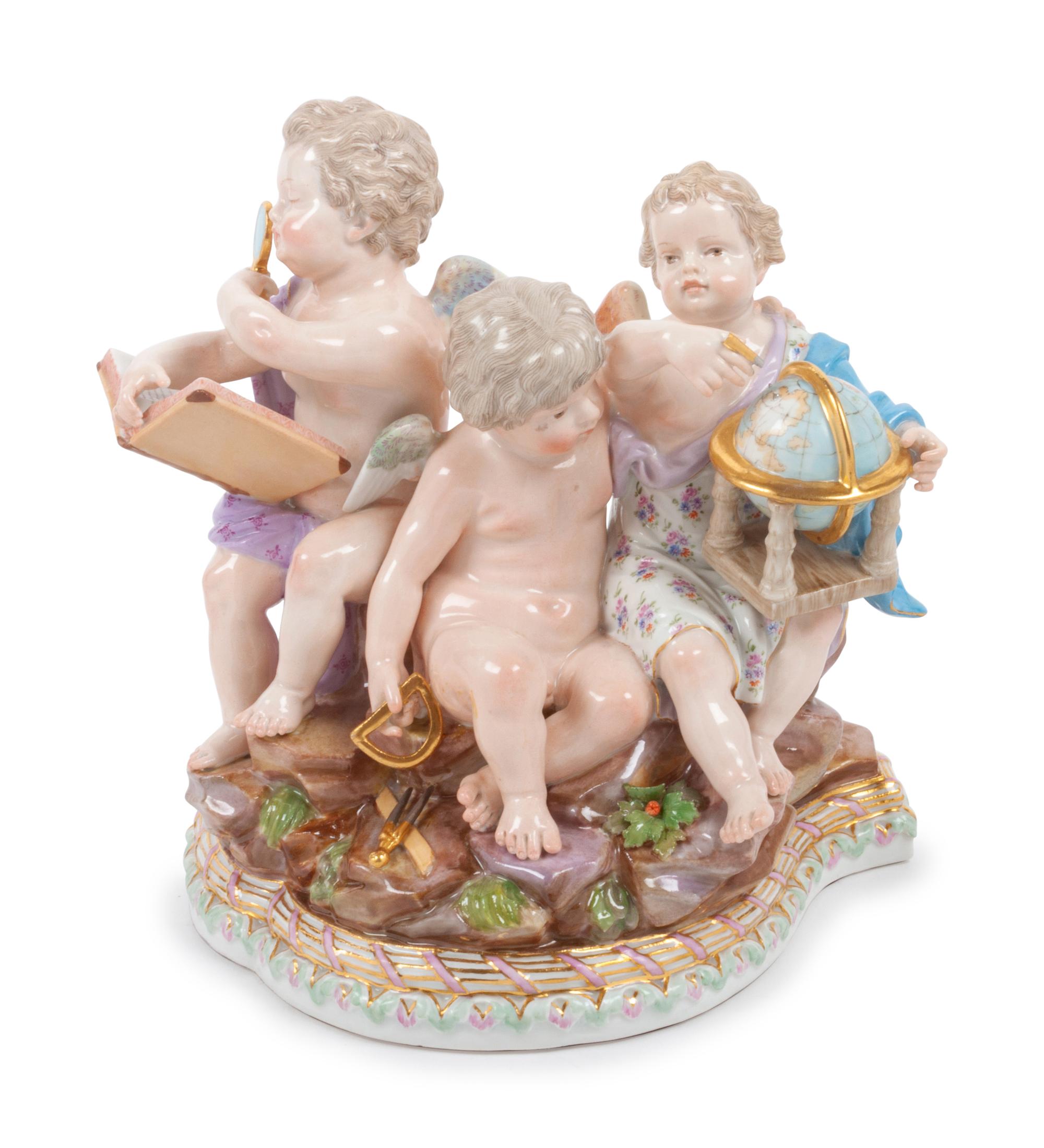 A Meissen Porcelain Figural Group — 19TH/20TH CENTURY