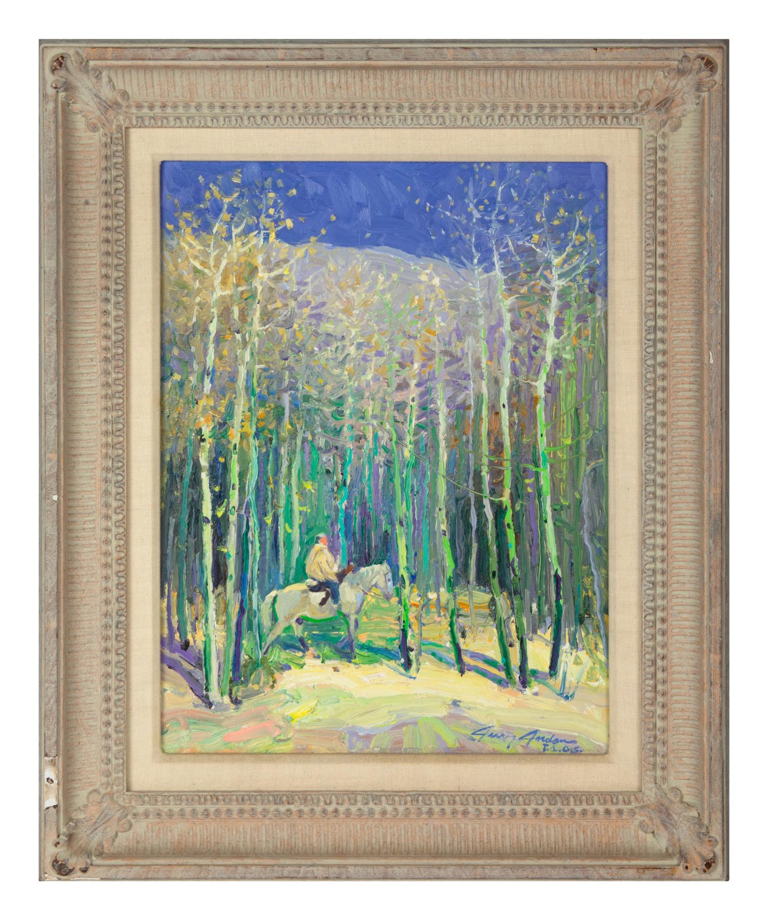 Indian in Aspens