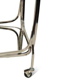 An Art Deco Style Chrome and Silvered Mirror Bar Cart — 20TH CENTURY