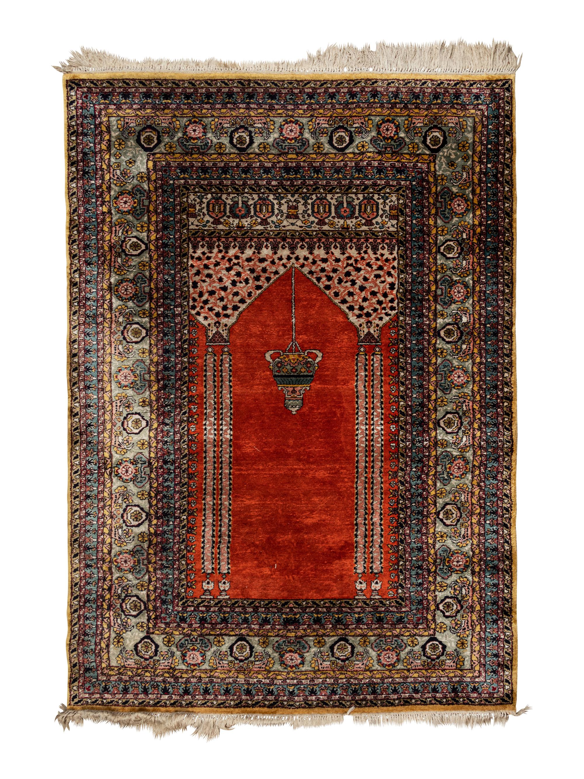 (TO BE DONATED) A Pakistani Wool Prayer Rug