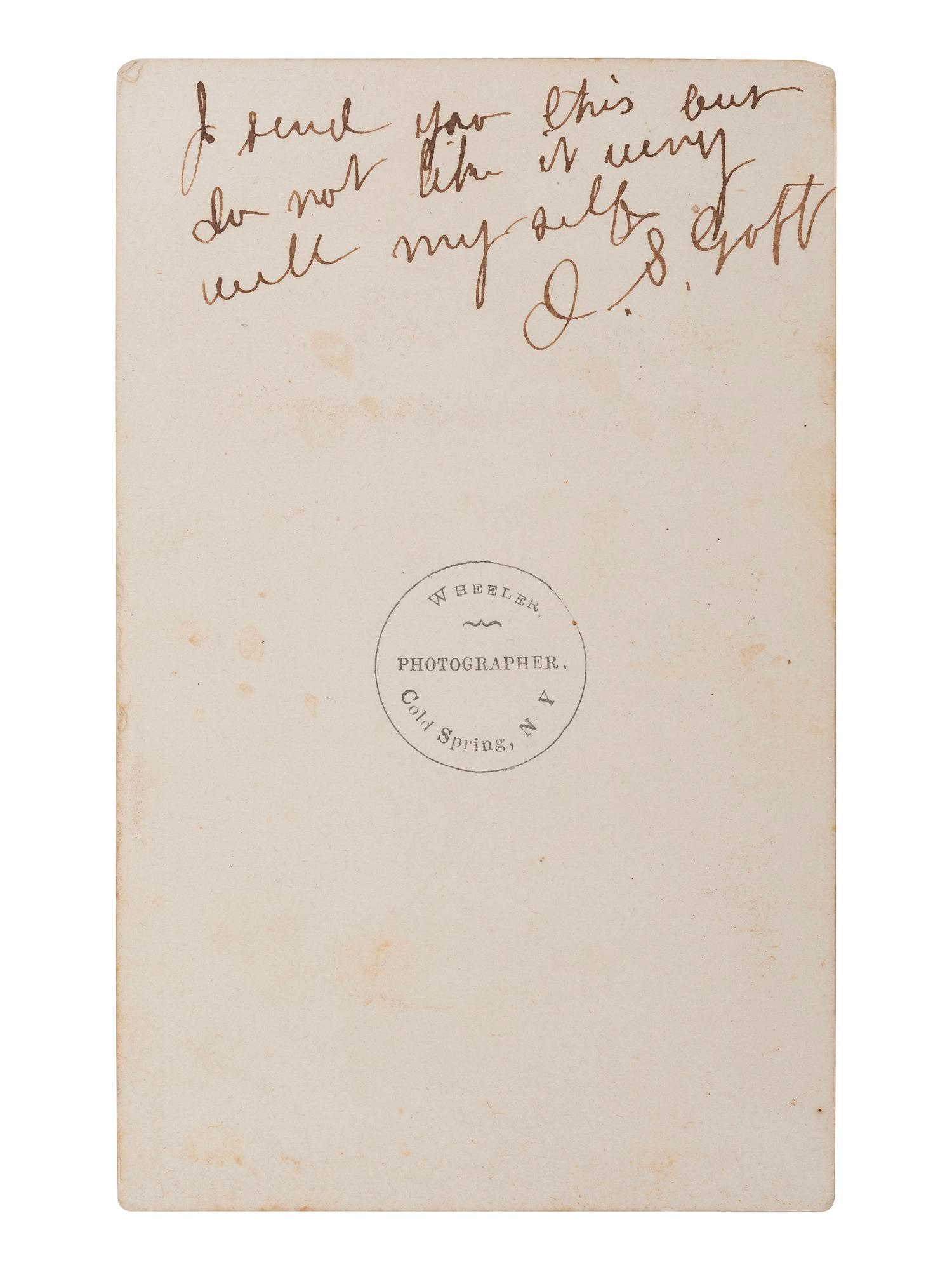 [GOFF, Orlando S. (1843-1916)] -- [CIVIL WAR] -- [EARLY PHOTOGRAPHY]. Civil War letters of Orlando S. Goff, Co. K, Connecticut 10th Infantry, accompanied by post-war letters describing his entry into the trade of photography.