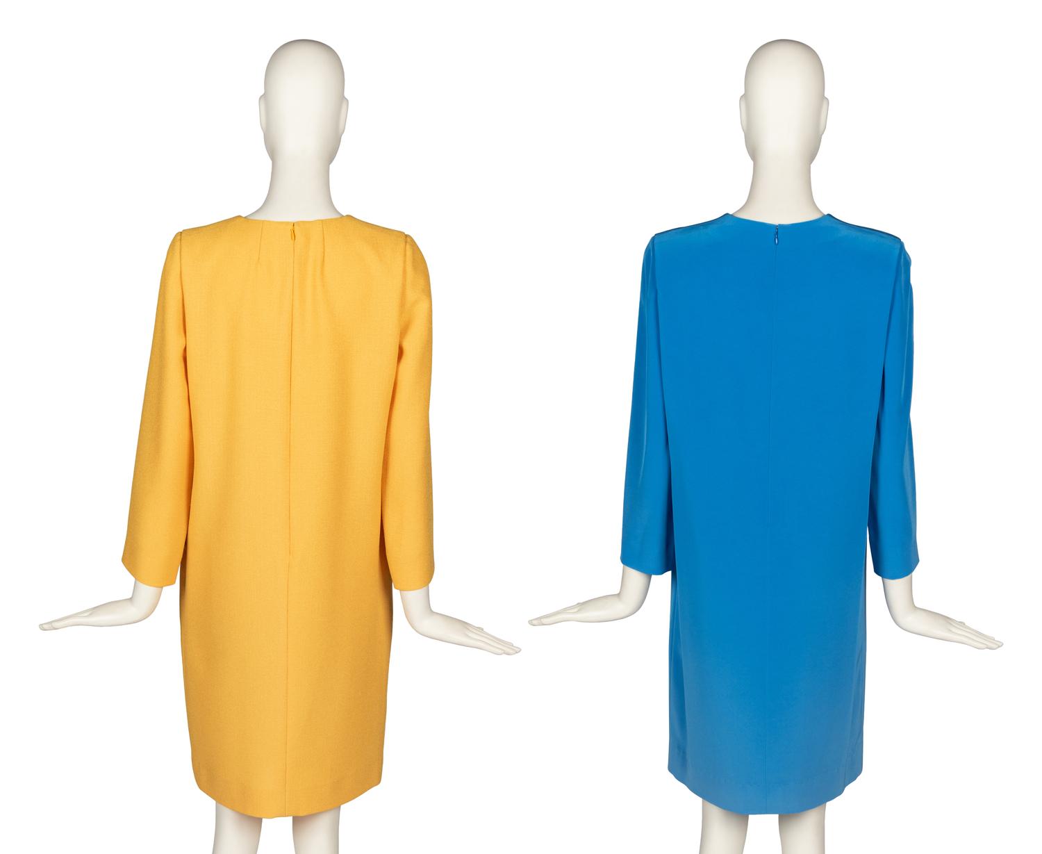 Two Pierre Cardin Haute Couture Dresses