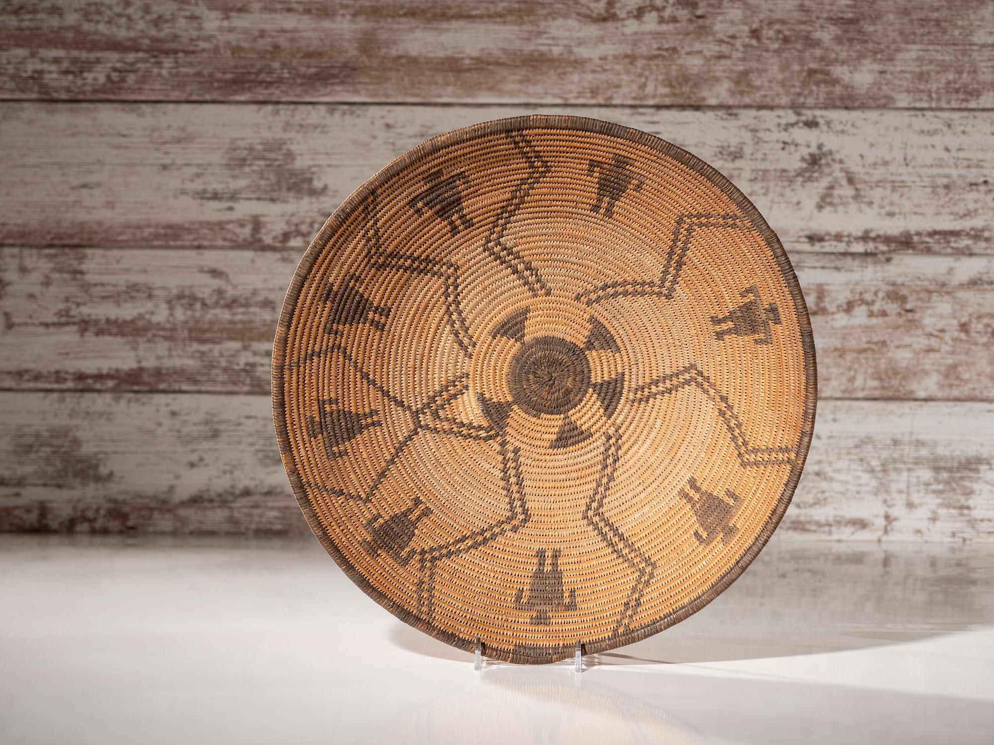 Apache Figural Basket