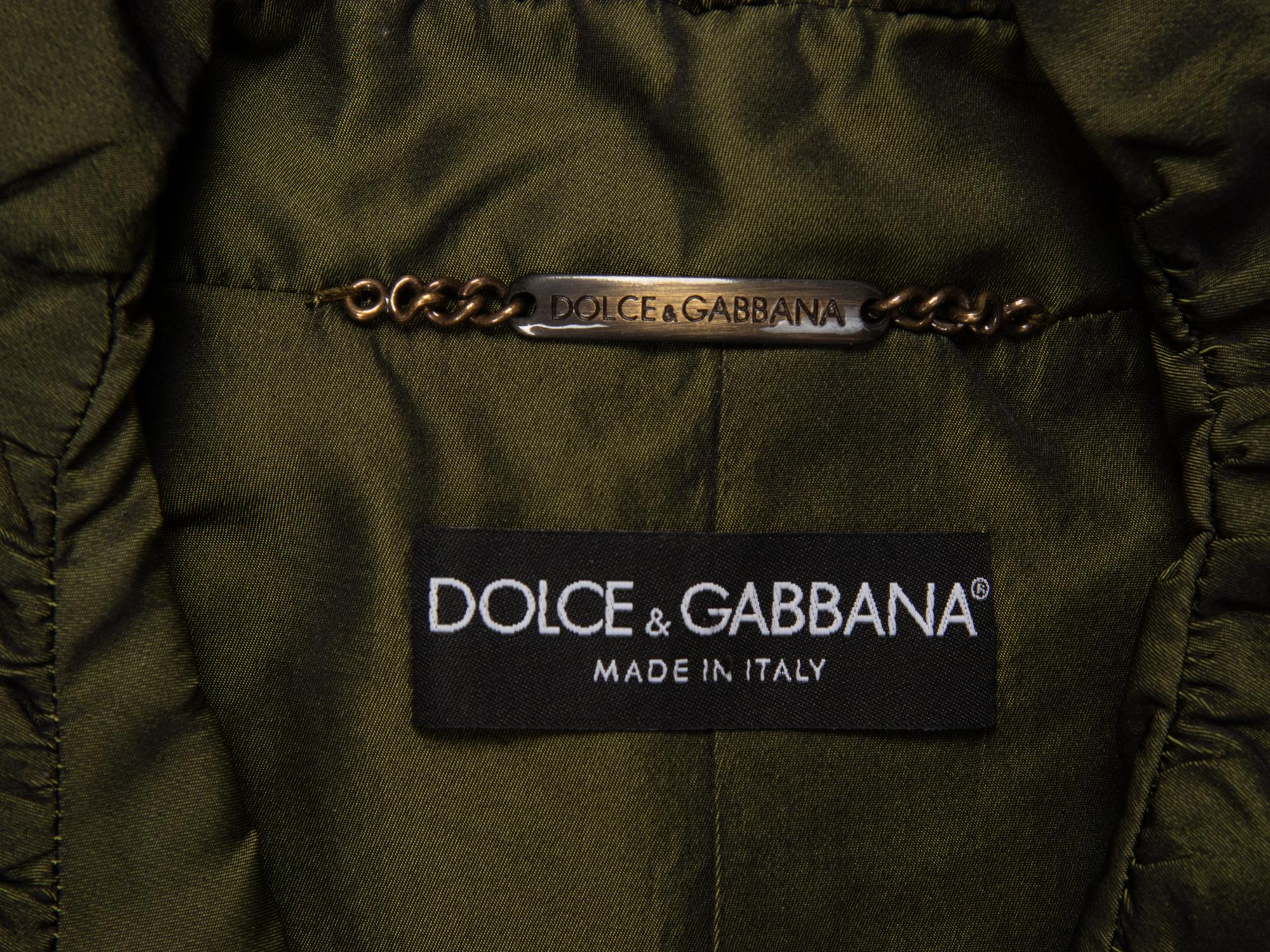 Dolce & Gabbana Trench Coat