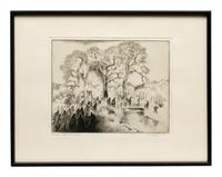 Singers Over The Bridge , Artist's Proof