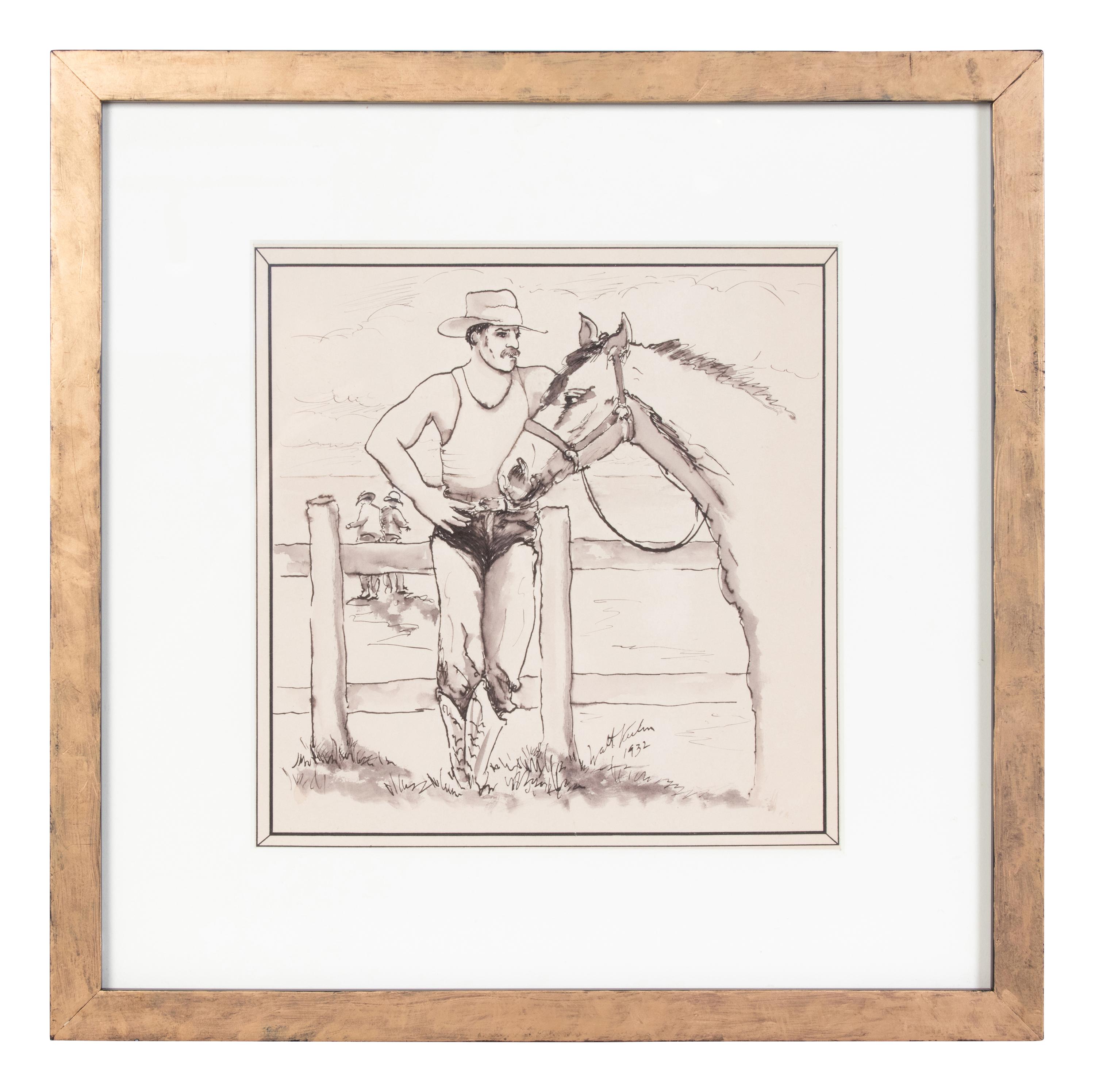 A Cowboy and His Horse
