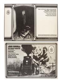 [MUSIC] -- [POSTERS]. GLOVER,Billy, HUNTER, George, WAINWRIGHT, Jerry, WEIL, Roger, STRAUSS, Kurt, WILSON, Wes, artists. A group of 8 Family Dog posters from 1968, comprising: