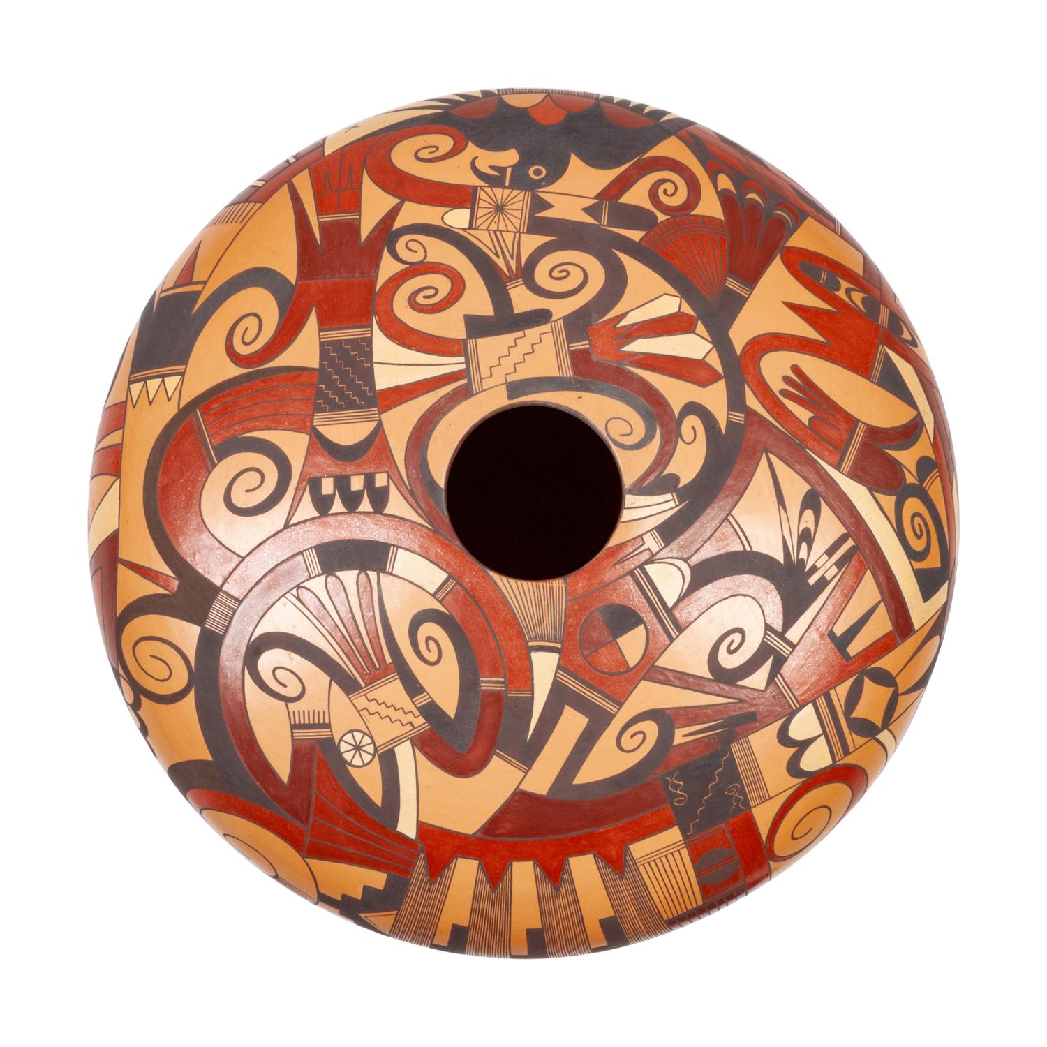 Polychrome Pottery Jar, Auyatayi Dreams