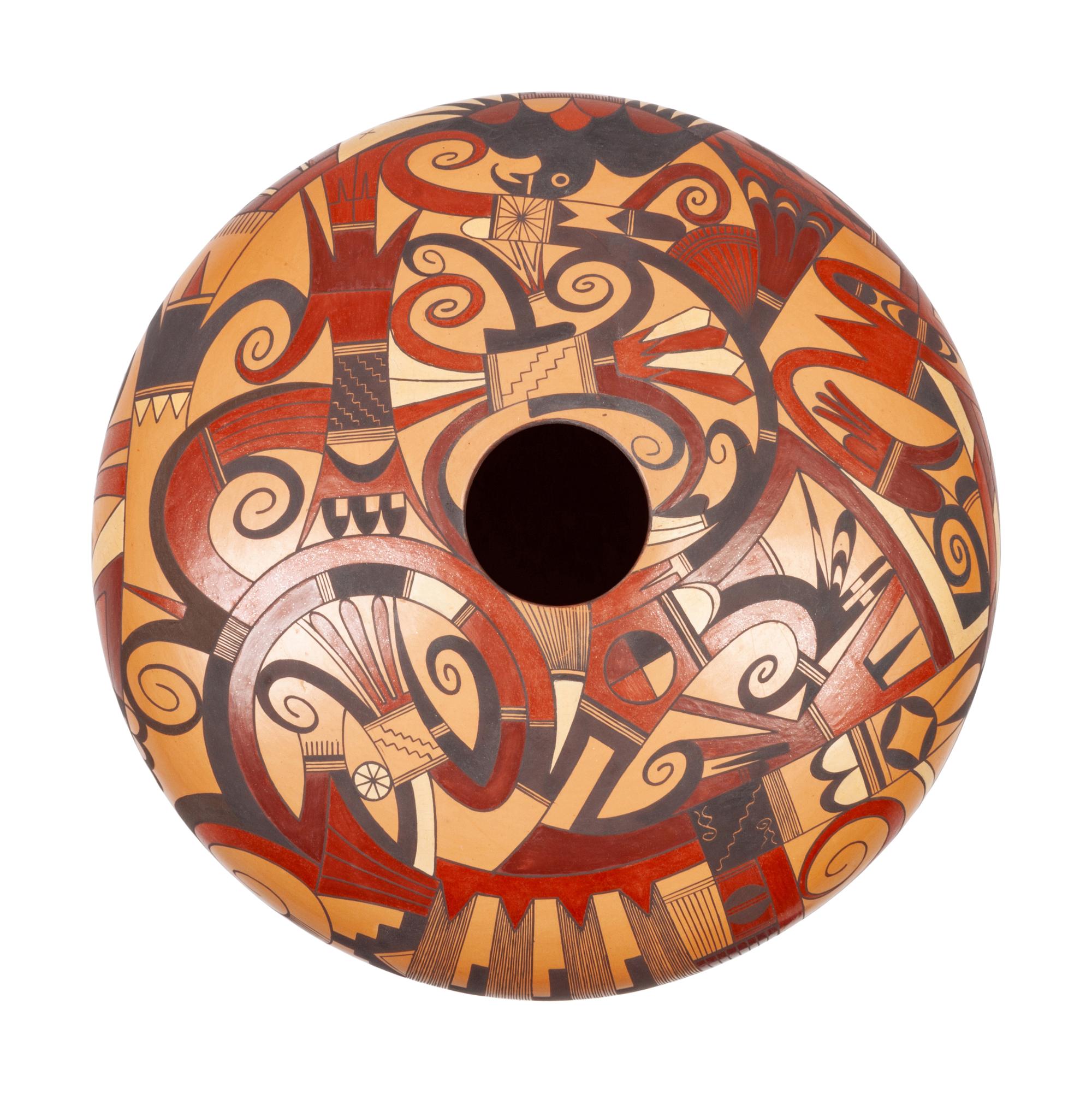 Polychrome Pottery Jar, Auyatayi Dreams
