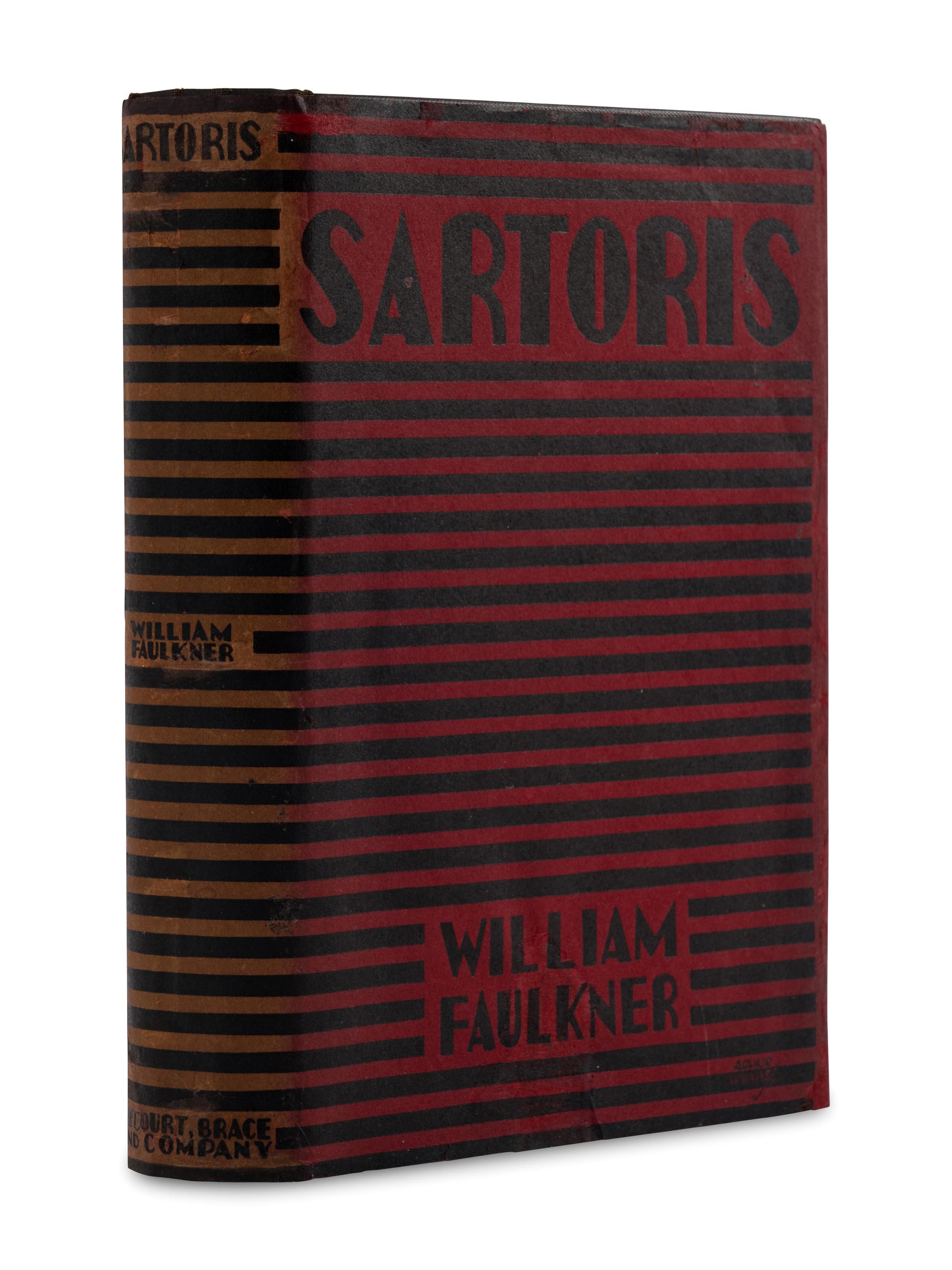 FAULKNER, William (1897-1962). Sartoris . New York: Harcourt, Brace and Company, 1929.