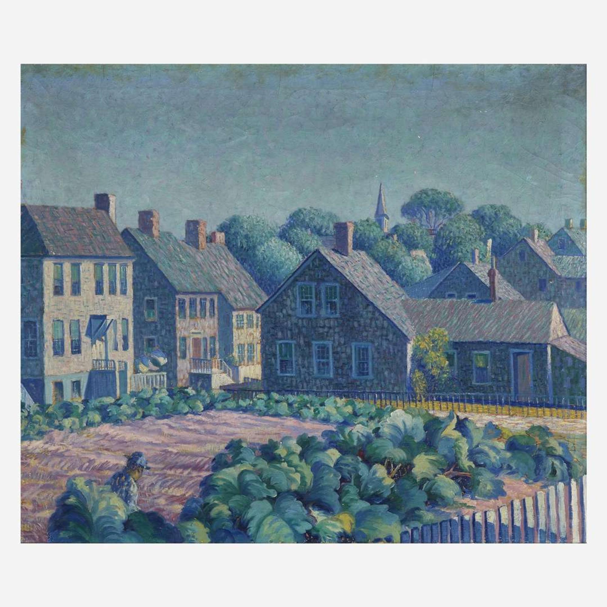 Richard Gibson Wedderspoon (American, 1889-1976) Bucks County Scene