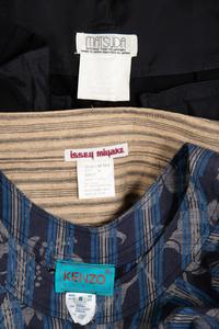 Collection of Four Japanese Designer Pieces; One Issey Miyake, One Kenzo, Two Matsuda,