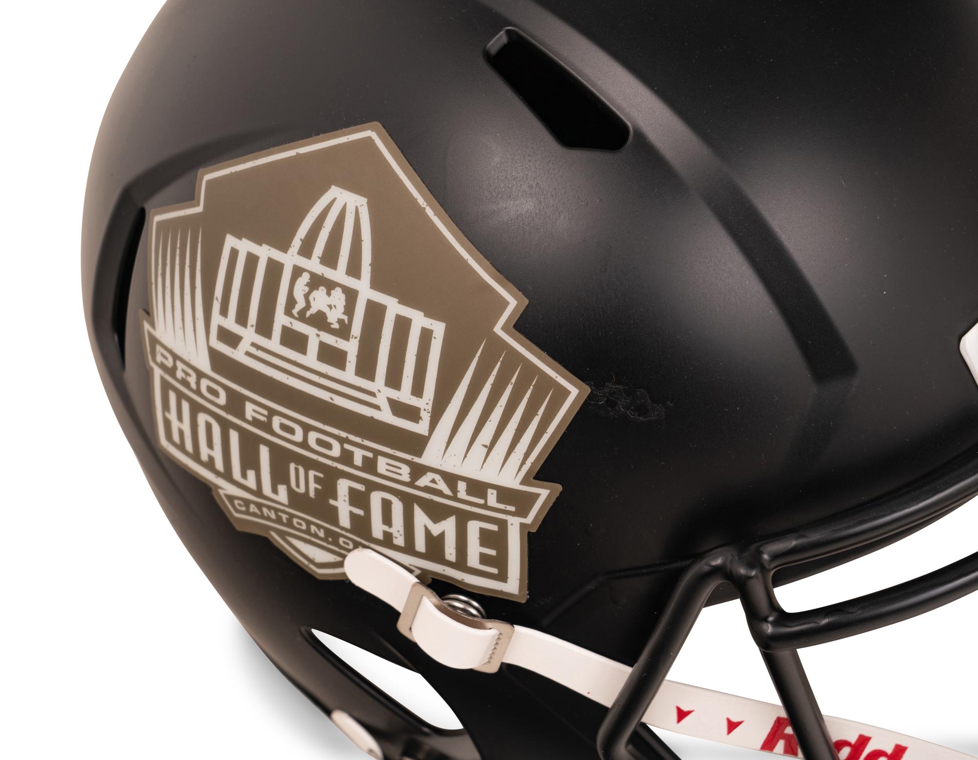 A Collection of Hall of Fame Helmets and Multi Signed Footballs Including Junior Seau, Jack Youngblood and Others