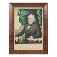 A Rare and Complete Set of Hand-Colored Lithographs of the First Sixteen U.S. Presidents