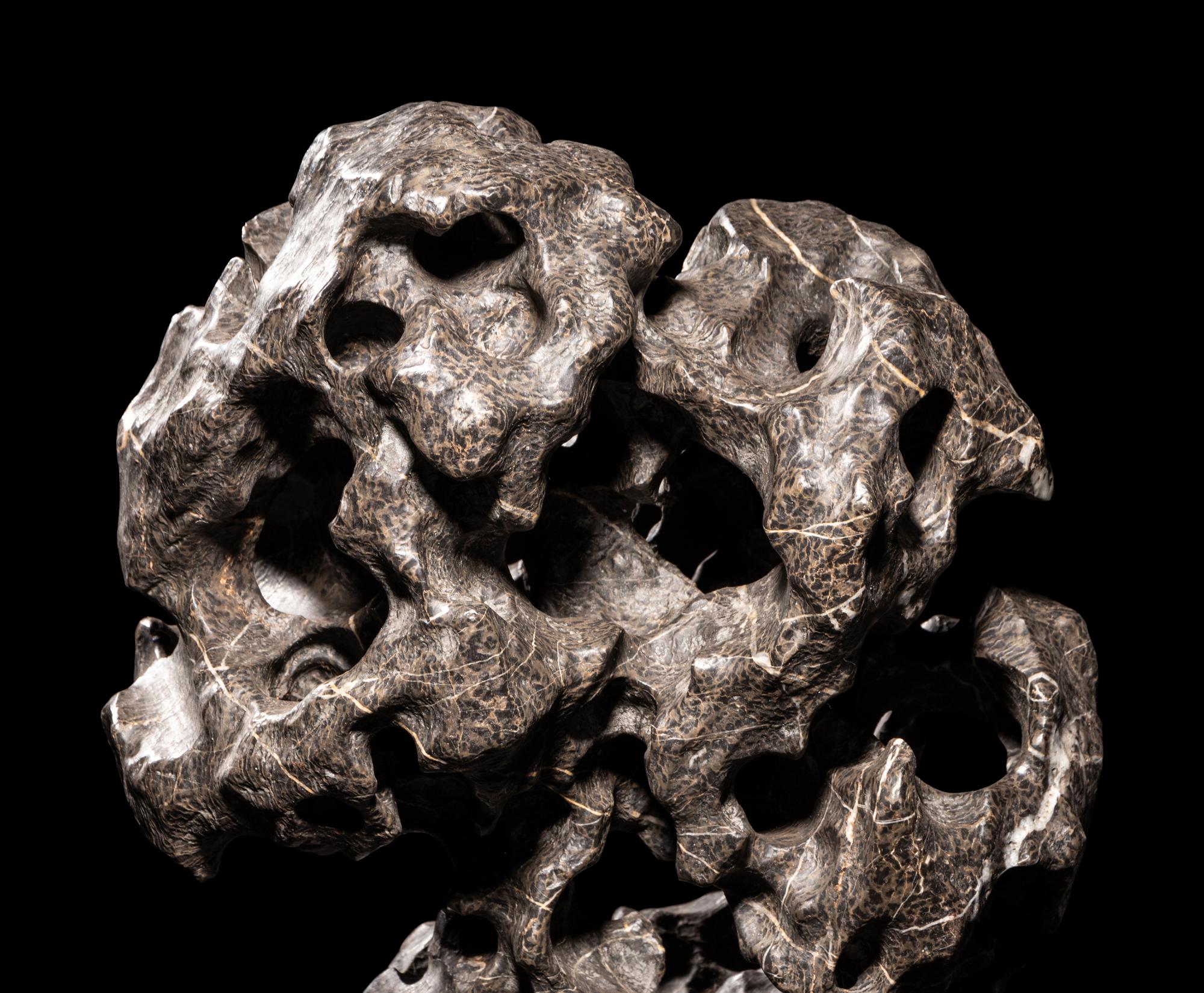 A Chinese Lingbi Scholar's Rock