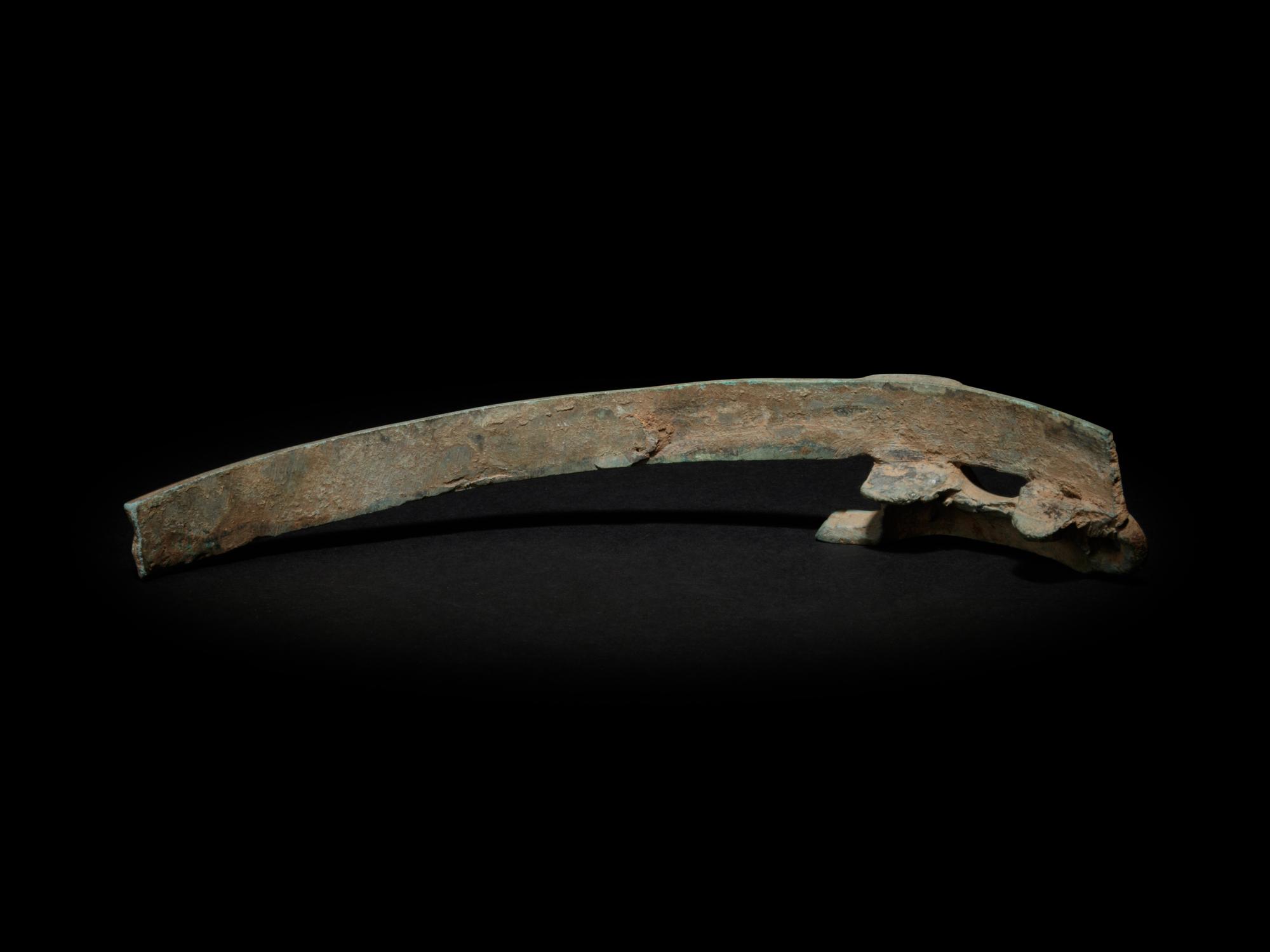 A Roman Bronze Ornament with a Recumbent Lion