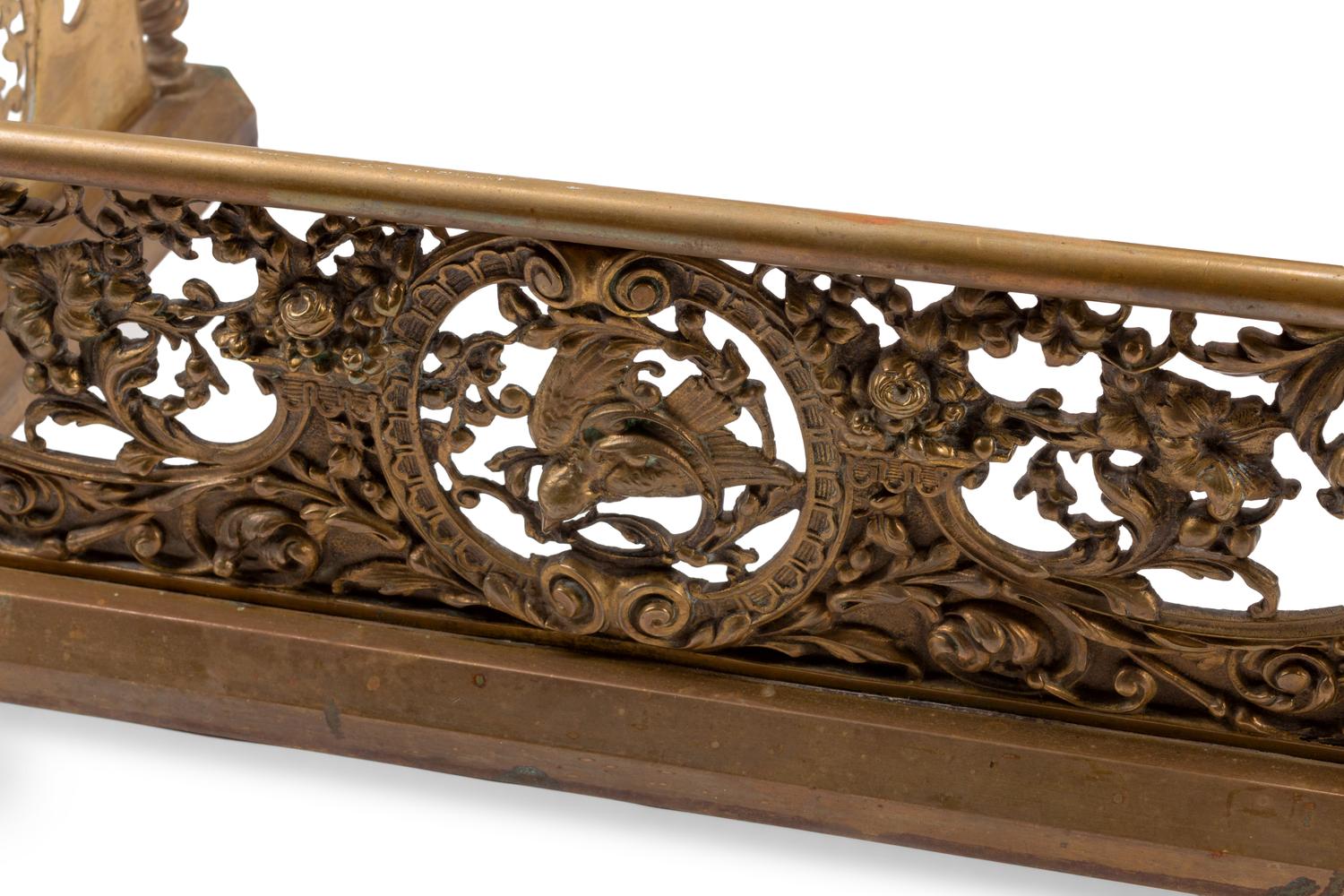 An Assembled Louis XV Style Fireplace Suite