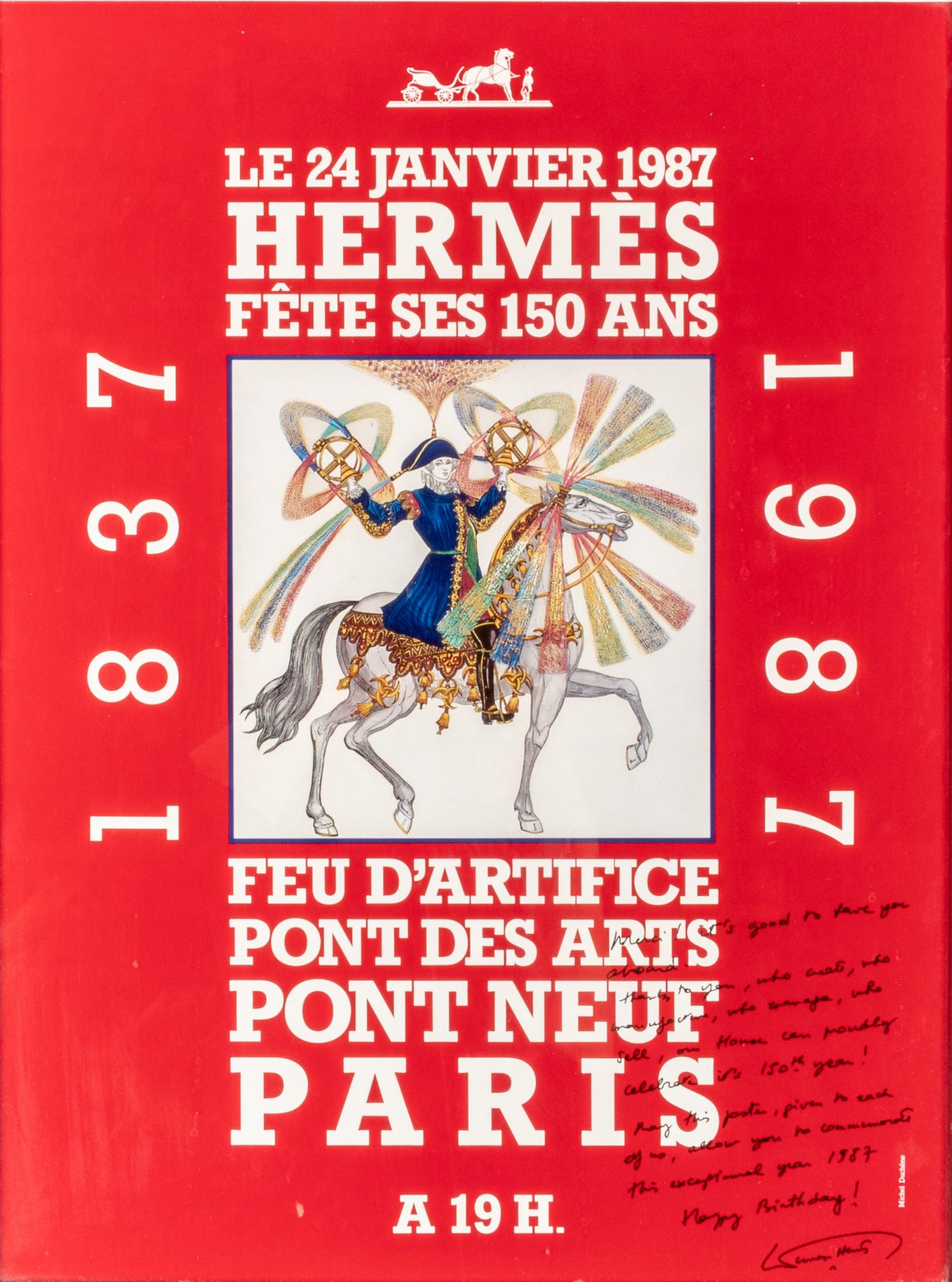 Hermès Poster, 1987