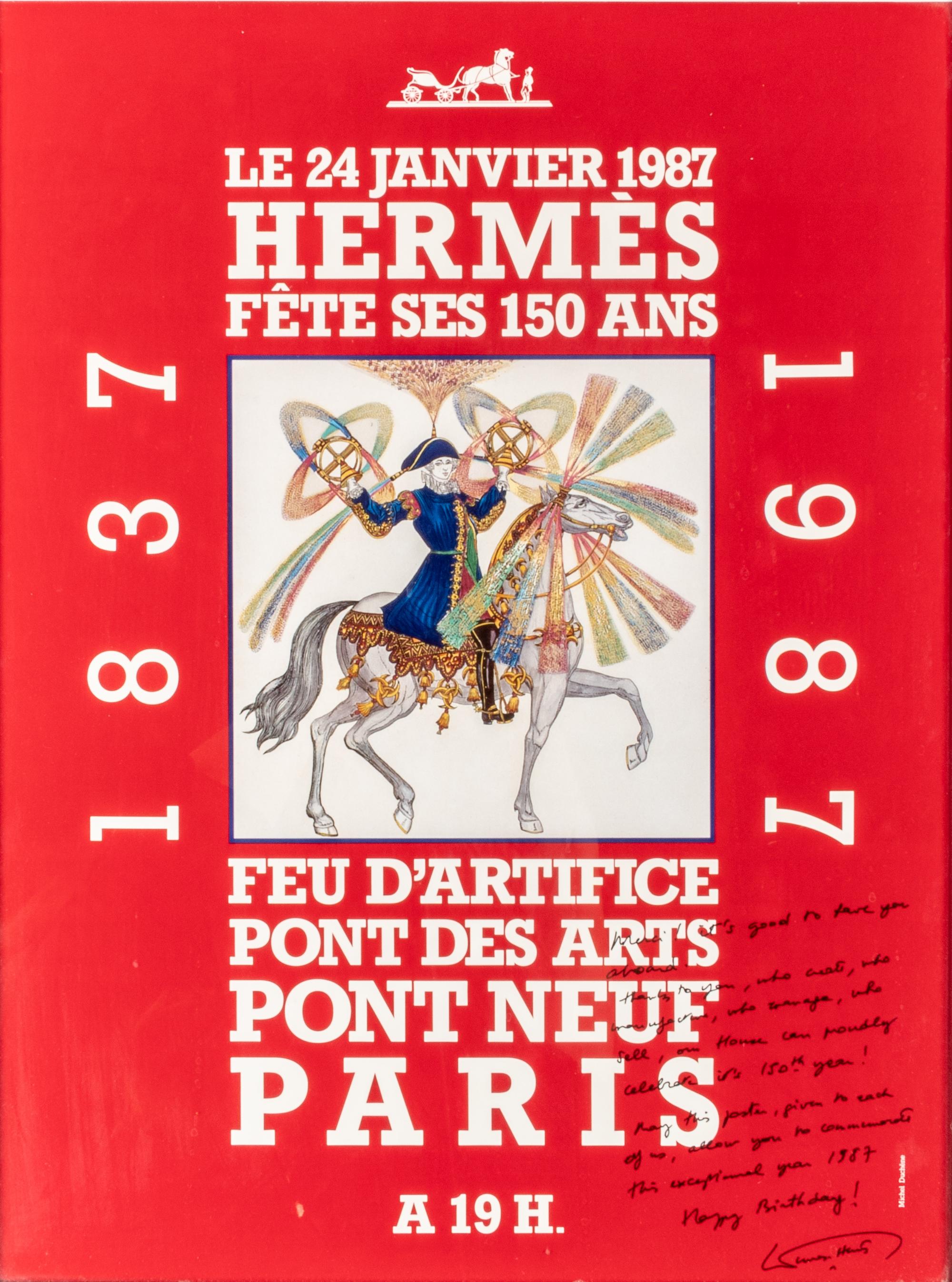 Hermès Poster, 1987