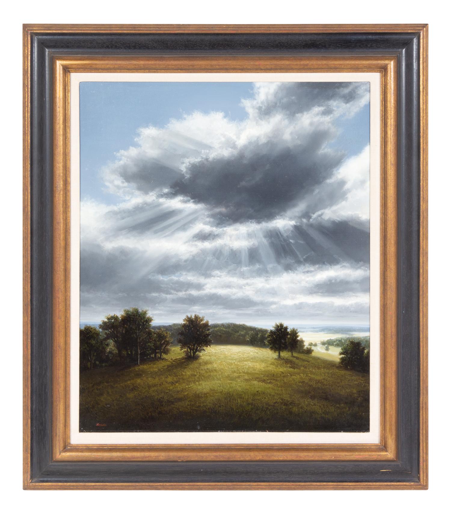 Thomas Locker (American, 1937-2012) Study of the Sun and…