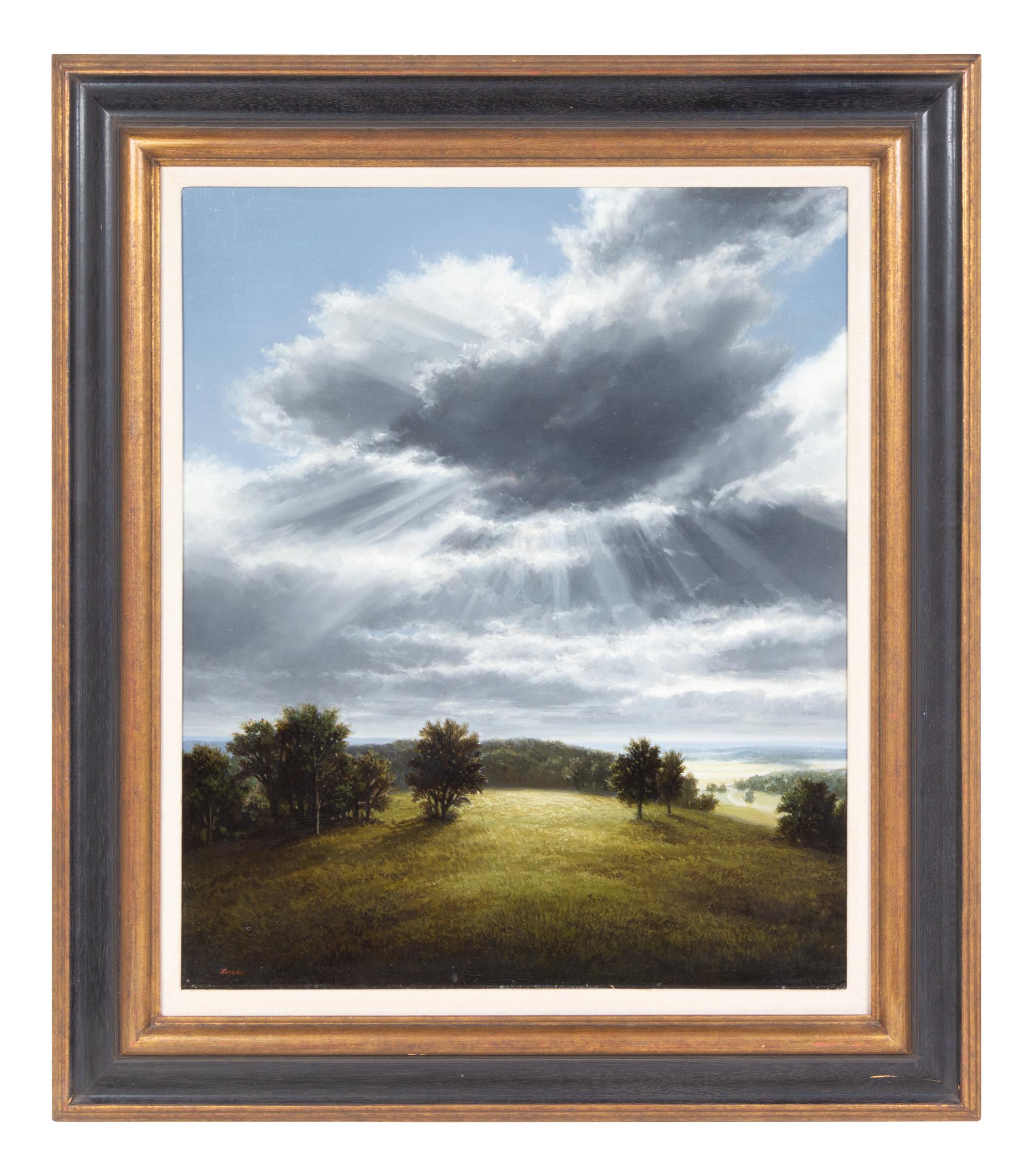 Thomas Locker (American, 1937-2012) Study of the Sun and…
