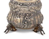 A George IV Six-Piece Britannia Silver-Gilt Tea and Coffee Service