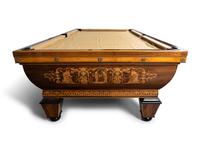 A Charles X Marquetry Billiards Table