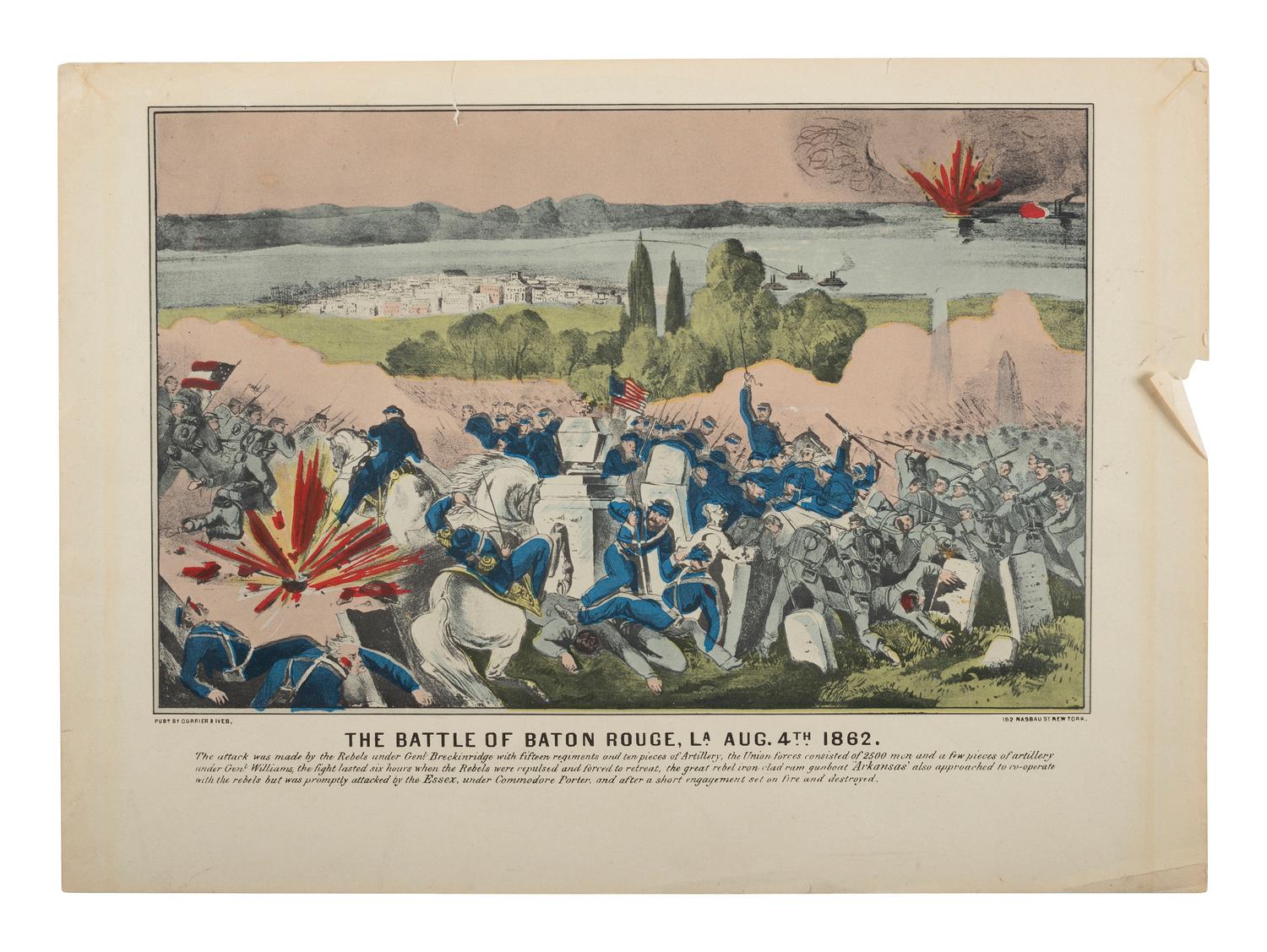 [CIVIL WAR]. A group of 6 prints featuring Civil War scenes and personalities, highlighted by tobacco advertisement illustrating Stonewall Jackson.