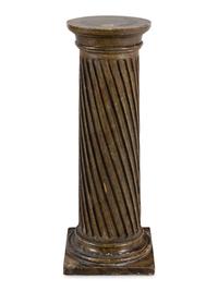 A Continental Painted Pedestal